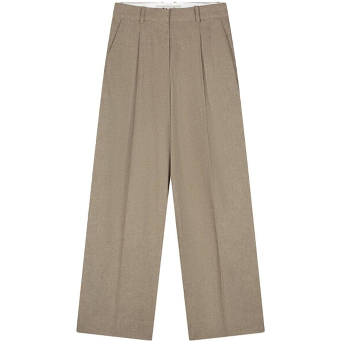 Aangesneden Linnen Broek Dames Olaf Hussein