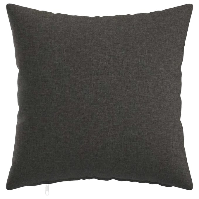 vidaXL - Kussensloop - 2 - st - HEERLEN - Donkergrijs - 30 - x - 30 - cm - Stof