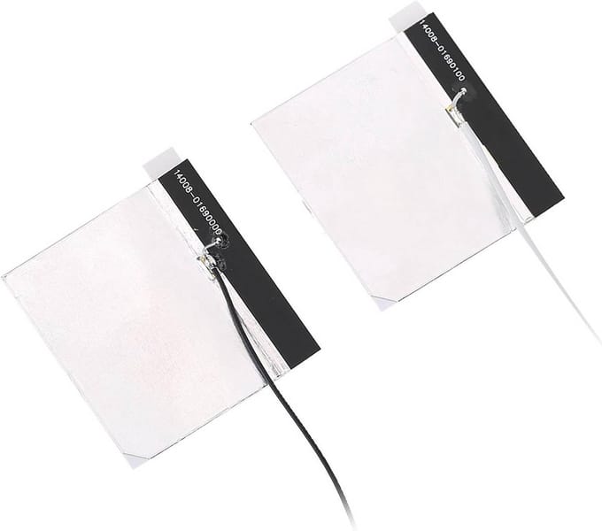 Geïntegreerde M.2-antenne met IPEX4-poort - 2 stuks, 2.4/5G RF-antenne set