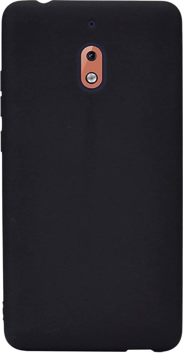 Silicone hoesje Geschikt voor: Nokia 2.1 -  zwart