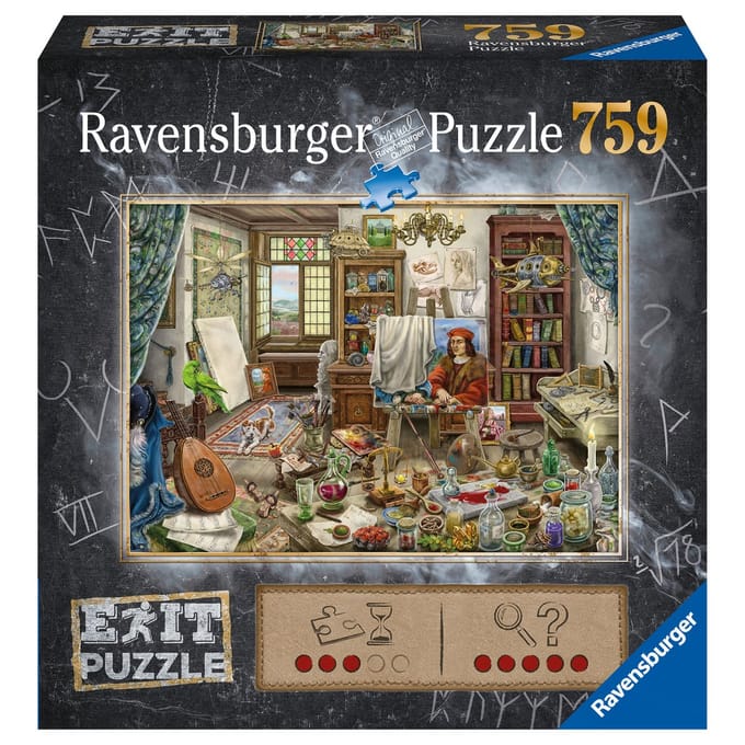 Ravensburger Puzzel Escape: Artist's Studio 759 stukjes