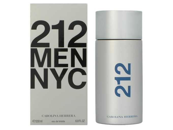 Eau de toilette Carolina Herrera Eau de Toilette 212 NYC Men 200 ml