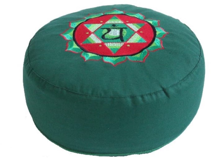 YogaStyles Meditatiekussen Groen 4de Chakra
