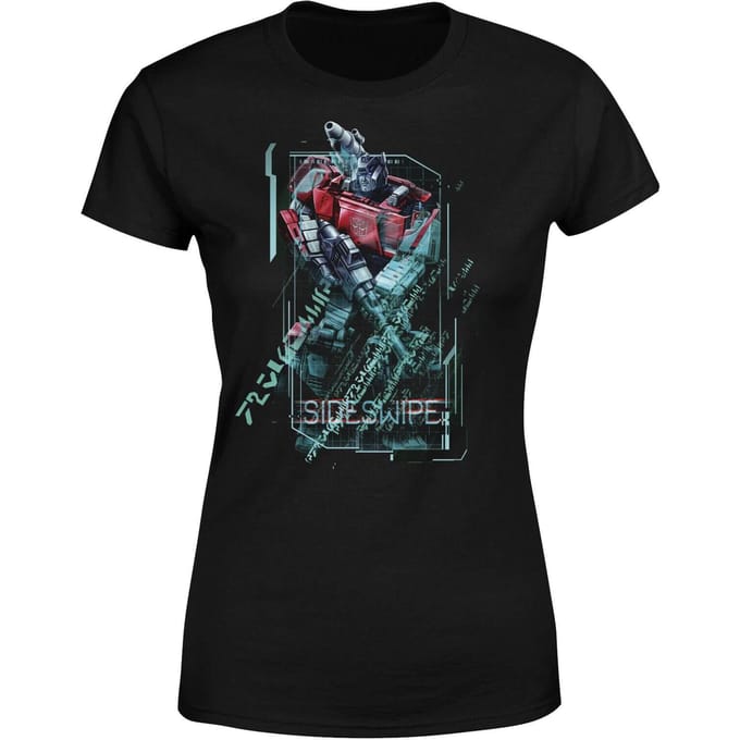 Transformers Sideswipe Tech Women's T-Shirt - Zwart - S