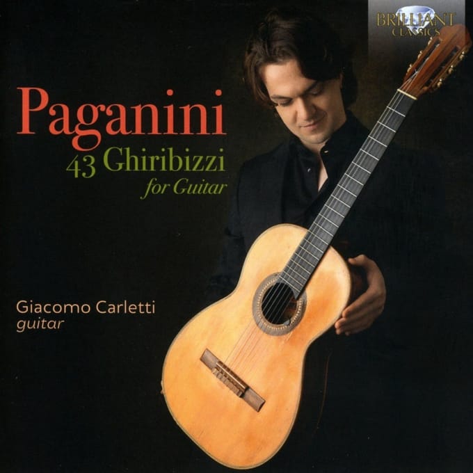Giacomo Carletti - Paganini: 43 Ghiribizzi For Guitar (CD)