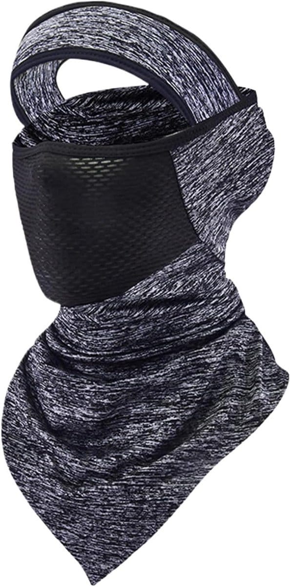 UV Gezichtsmasker - Zonnebandana - Buiten Bescherming - UPF 50 - One Size - Wit