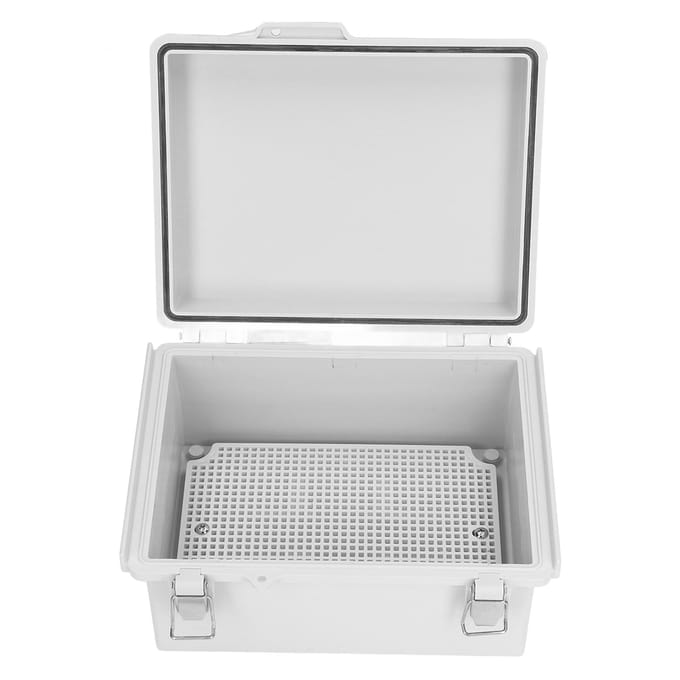 Boîte de jonction ABS IP67 Étanche Boîtier électrique DIY pour Intérieur Extérieur 220x170x110mm