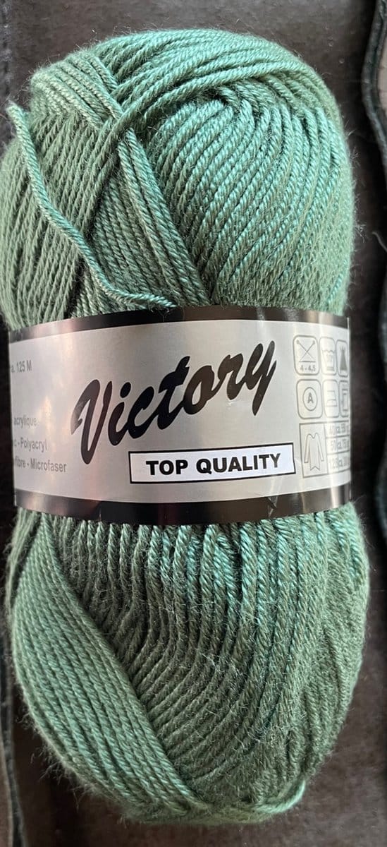 Lammy Yarns Victory, Kleur-Dennegroen 072
