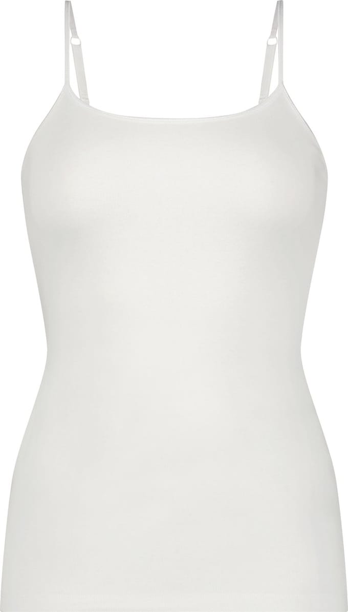 Ten Cate Basics spaghetti top wit voor Dames | Maat M