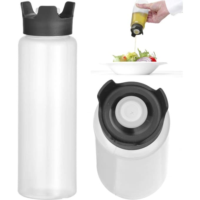 HENDI Non-drip dispenser flacon – 0,23L – anti-lek ontwerp – vaatwasmachinebestendig