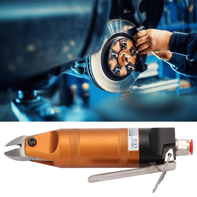 HS10 Industriële Pneumatische Lucht Schaar Schaar 2.64.0mm Kunststof Lucht Snijgereedschap (HS10F3) orange