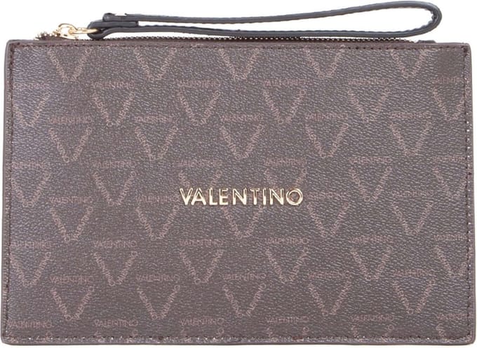 VALENTINO Toilettas Beauties Soft Cosmetic Case Moro / Nero Bruine