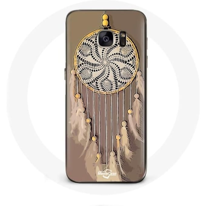 Coque Samsung Galaxy S7 Attrape Rêve marron Capteur de Rêves