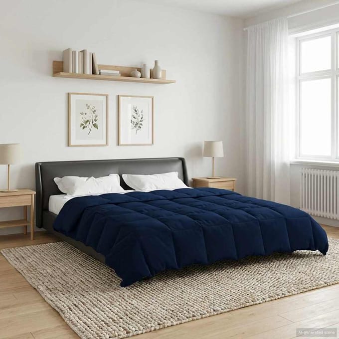 vidaXL - Winter - Duvet - 220 - x - 240 - cm - Winter - Microvezel - (100% - polyester)