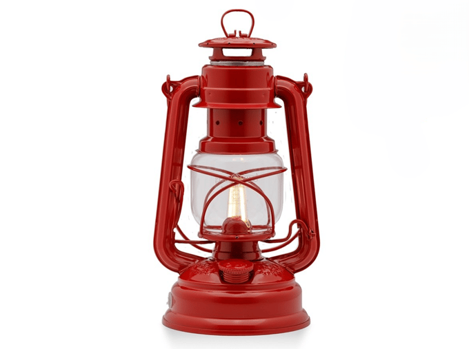 Feuerhand LED Stormlamp 276 Robijn Rood
