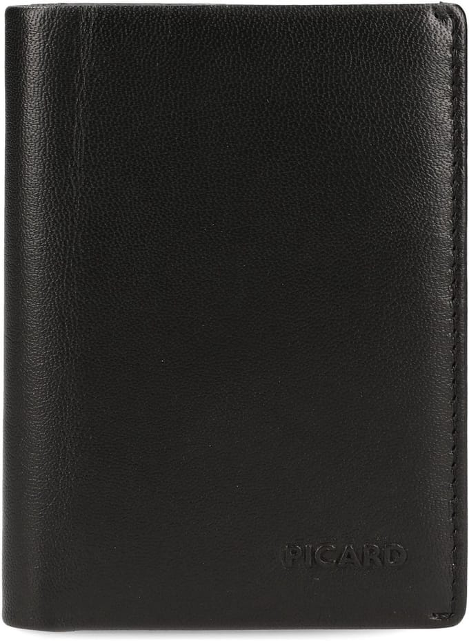 PICARD portemonnee London 1 Mini Wallet Schwarz zwart