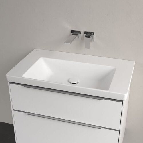 Villeroy & Boch Subway 3.0 cabinet washbasin 80 cm, without tap hole, without overflow 4A708301