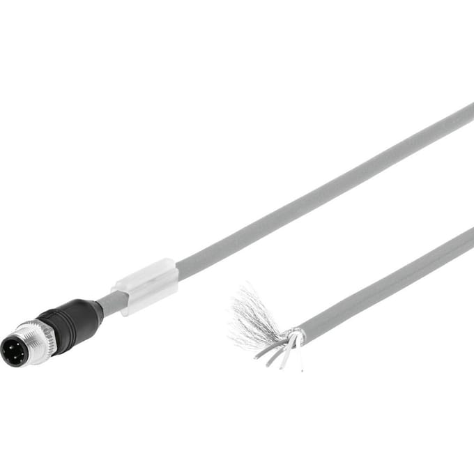 Festo Aansluitkabel Stekker M12x1 D- gecodeerd EN 61076-2-101 5m - 8040456