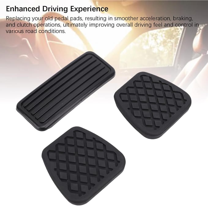 Rem Koppeling Gaspedaal Covers Pads 46545 SH3 000 Plastic Auto Pedaal Covers Kit Vervanging voor black