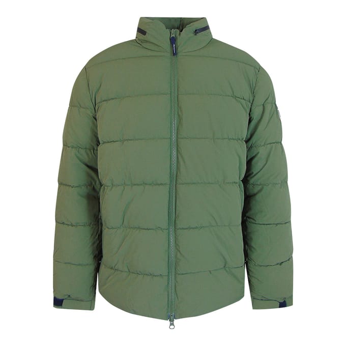Aquascutum Active Sp Mockneck Puffer Jacket Legergroen