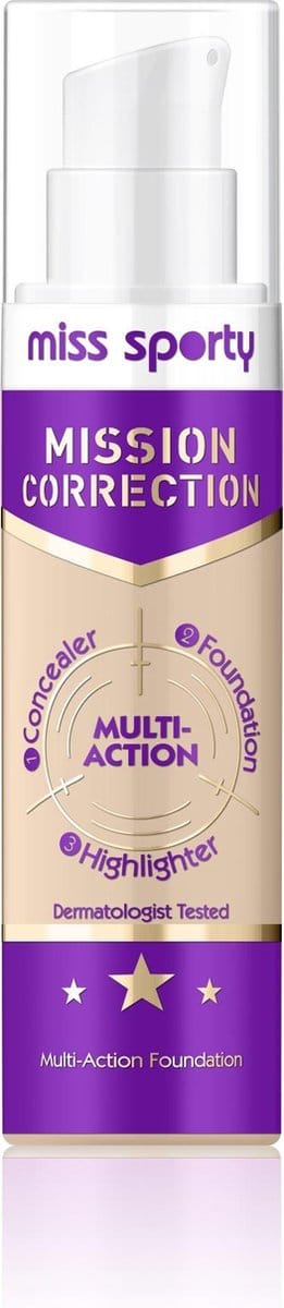 Miss Sporty - NEW Mission Correction Foundation - Light - Beige