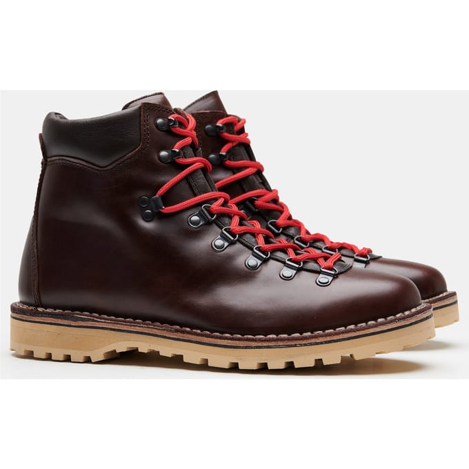 No Label Matterhorn Leather Dark Brown Size: 43 | Boots Outlet | Heren | Bruin
