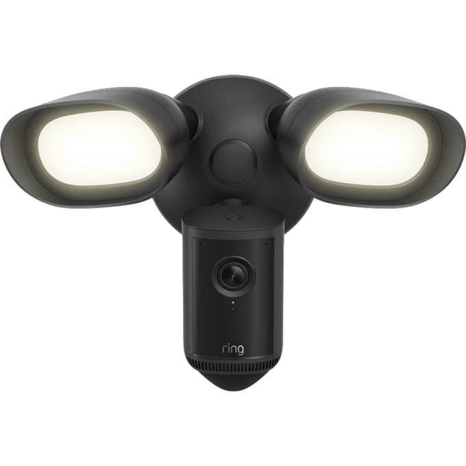 Ring Floodlight Camera Wired Pro 2e Generatie Zwart