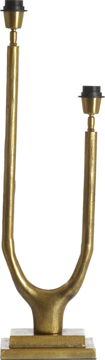 Light & Living Tafellamp Gavi 2-Lamps - Antiek Brons (excl. kap)