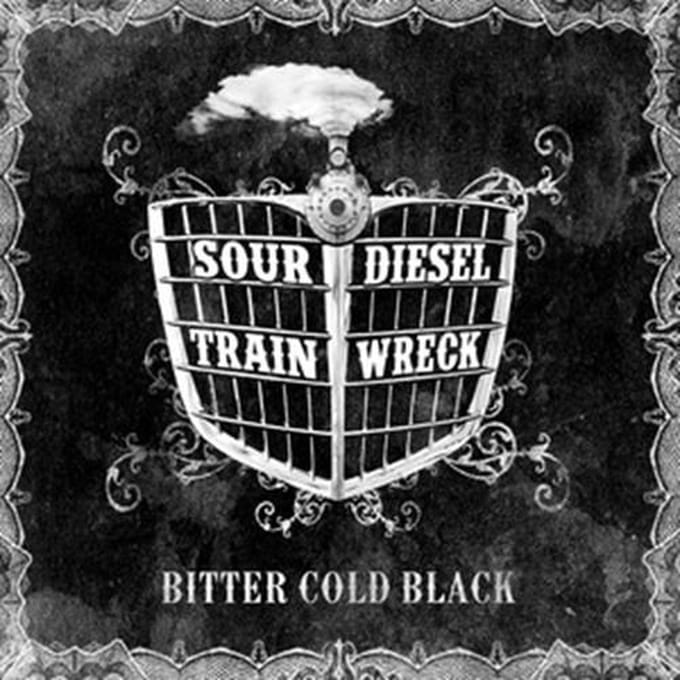 Sour Diesel Trainwreck - Bitter Cold Black (LP)