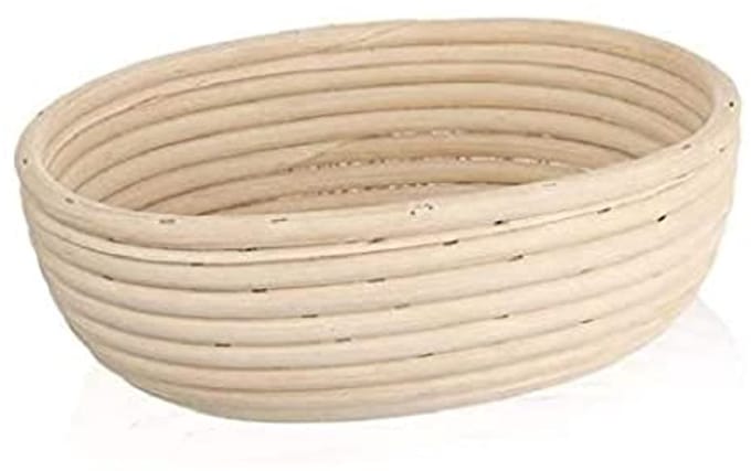 Ovaal Rijsmand voor Brood 24 x 18.5 cm van Rotan