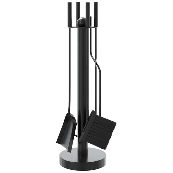 vidaXL - 5-delige - openhaardgereedschapset - 18x56 - cm - staal