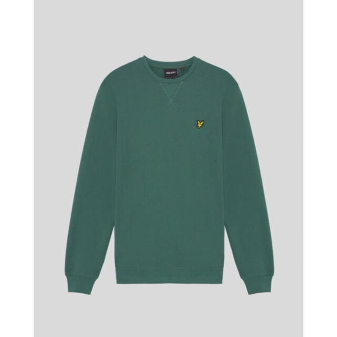 Lyle & Scott Sweat Crewneck Everglade Groen - Maat M - Heren - Sweaters