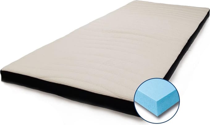 70x200 Topper XXL Premium Koudschuim Deluxe