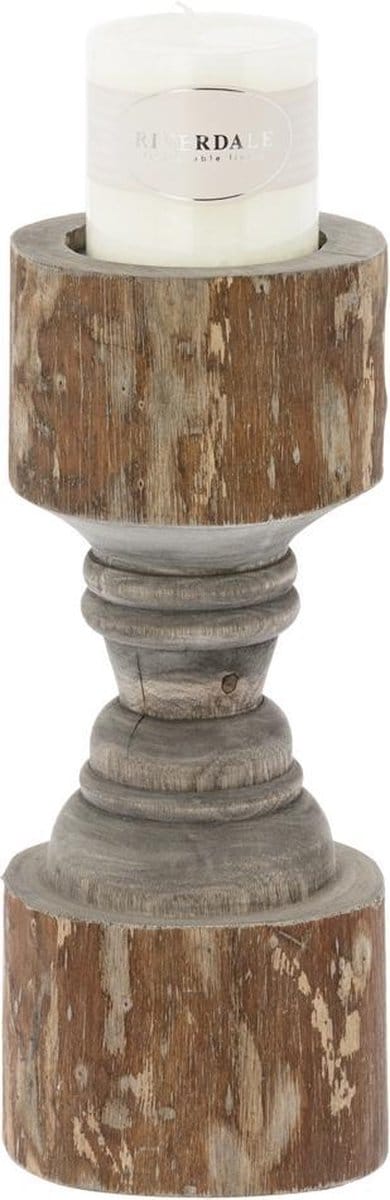 Riverdale - Kandelaar Raw naturel - 31cm
