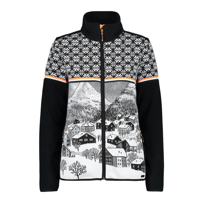 Fleece met volledige rits voor dames CMP