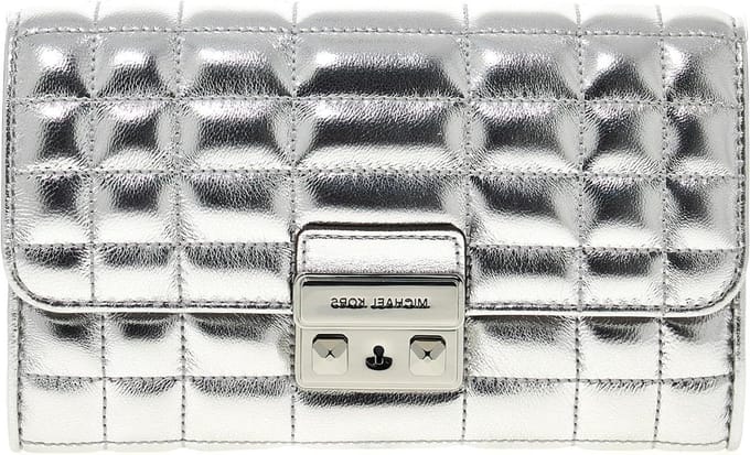 Handtas - Schoudertas Dames - Dagelijks Gebruik - Met Rits - 45 x 35 x 5 cm - Zilver