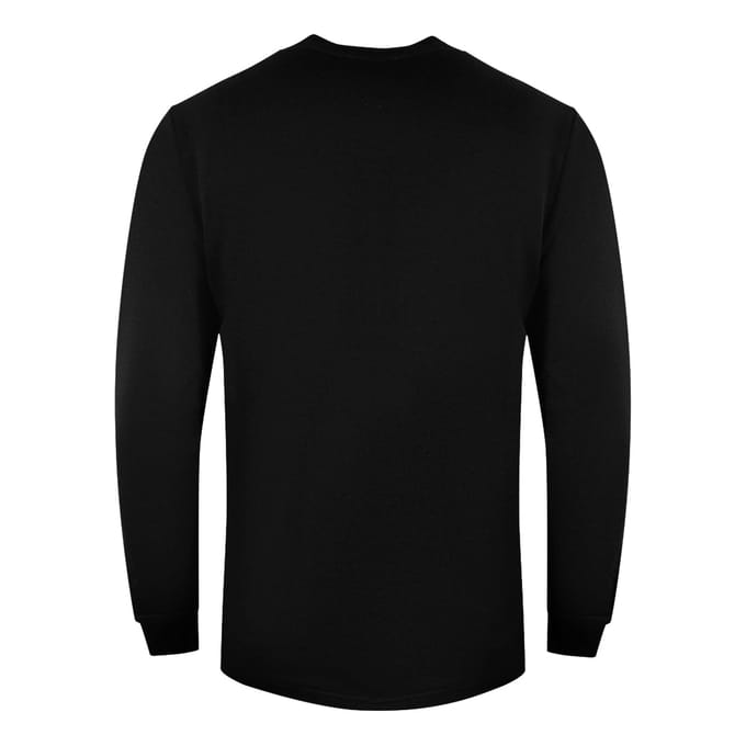 Cavalli Class Large Circle Logo Dames Zwarte Sweatshirt