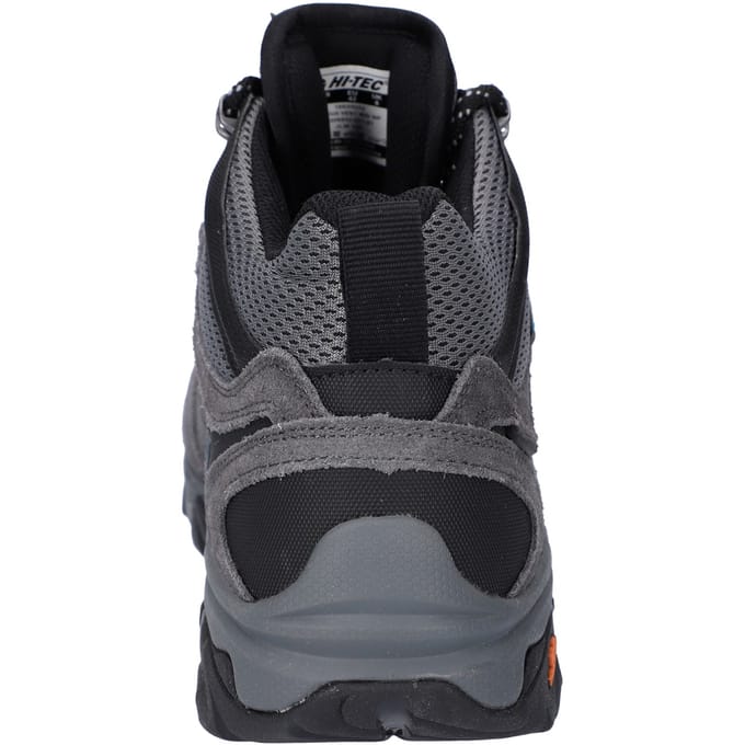 Hi-Tec Apex Lite Mid Polyester Heren Grijze Wandelschoenen