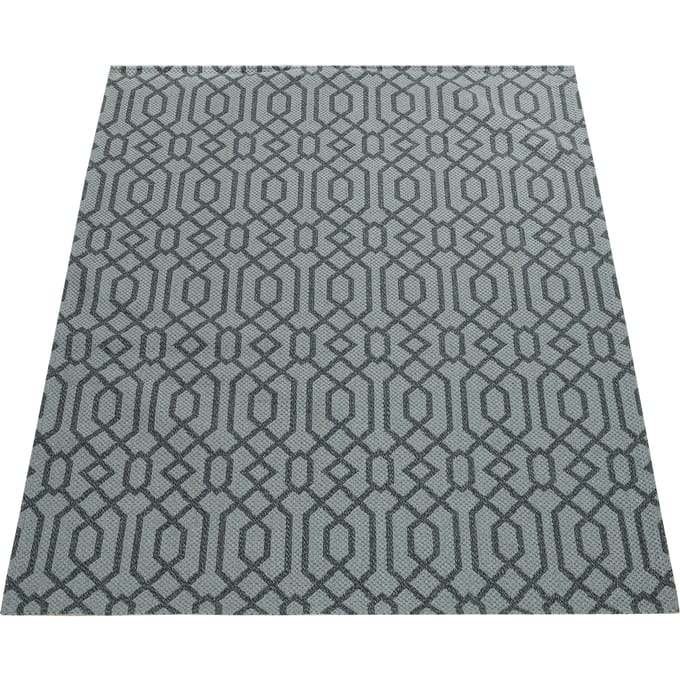 Tapijt Vera grijs  80x150 cm