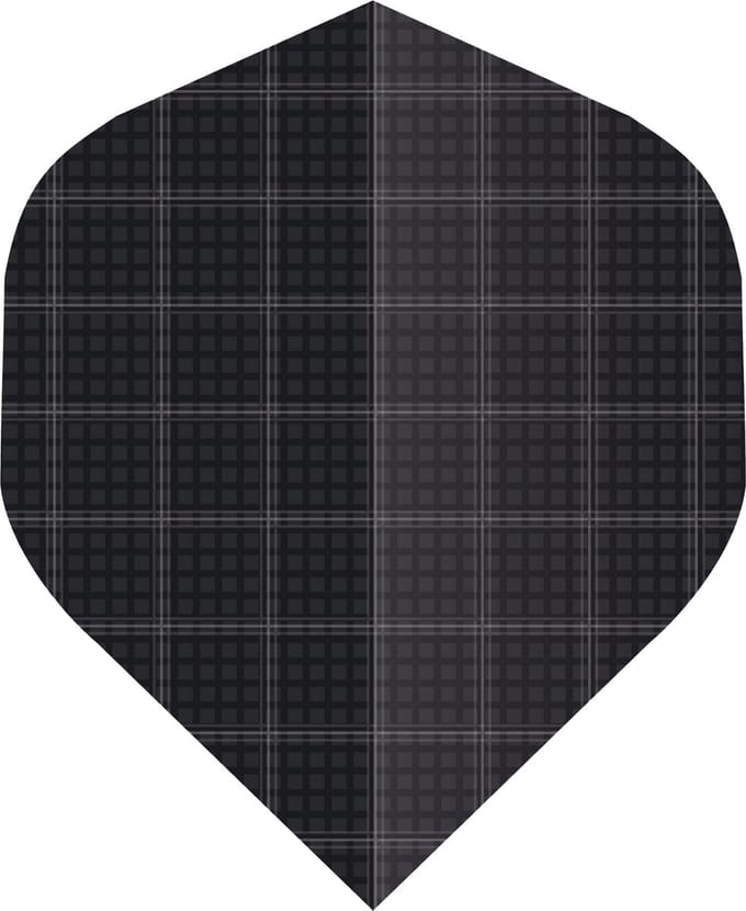 DLDarts - Nylon Flights - 100 micron - Zwart