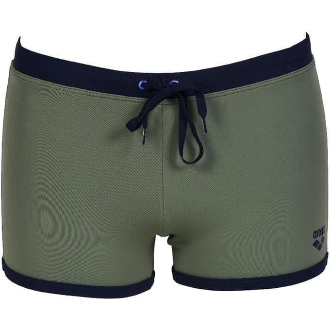 Arena Heren Fundamentals Zwemshorts (Legergroen/Navy)