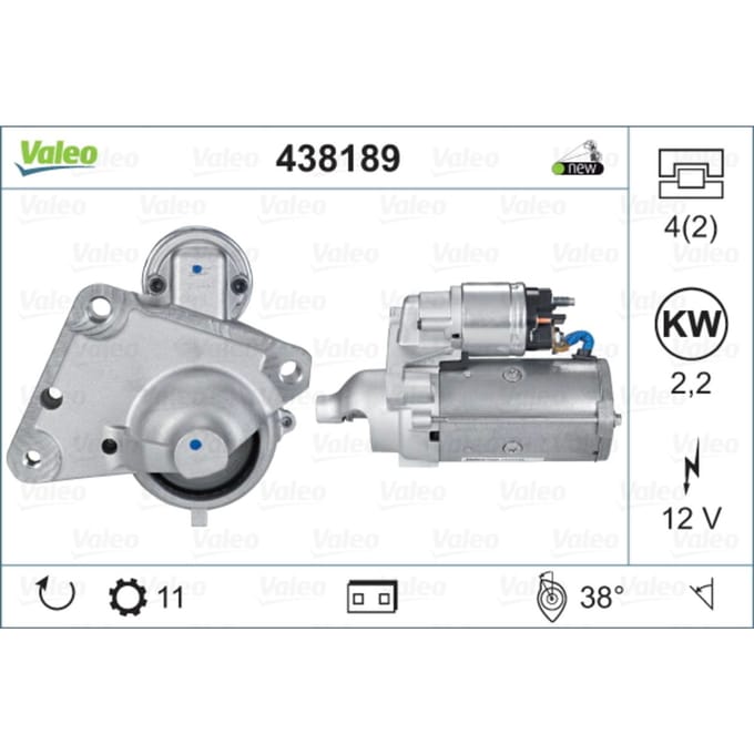 Starter VALEO ORIGINS NEW VALEO 438189