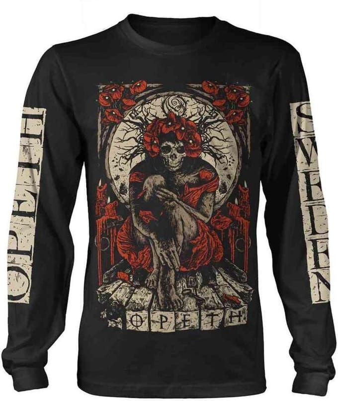 Opeth Longsleeve shirt -M- Haxprocess Zwart