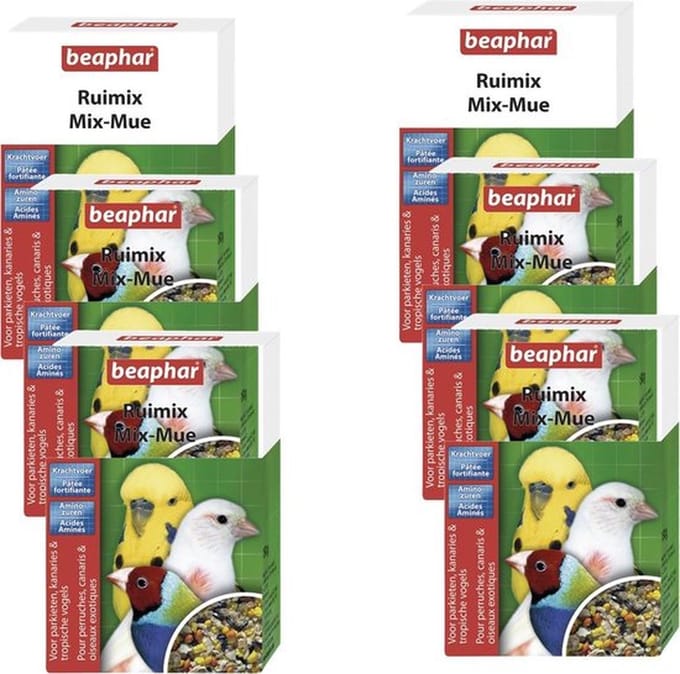 6x Beaphar Ruimix Kanarie - vogelvoer - 150g