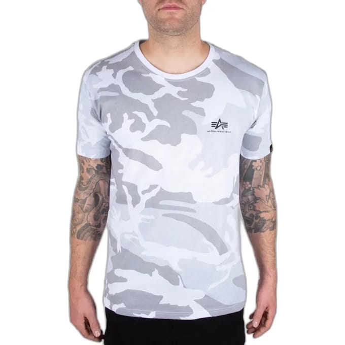 T-shirt Alpha Industries Backprint Camo