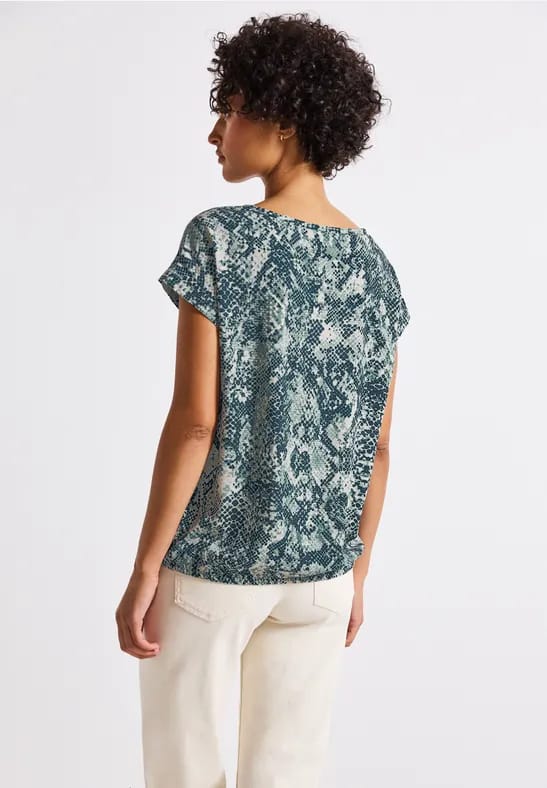 Blouse shirt met tape details