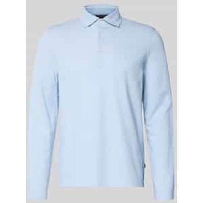 Regular fit poloshirt met knoopsluiting