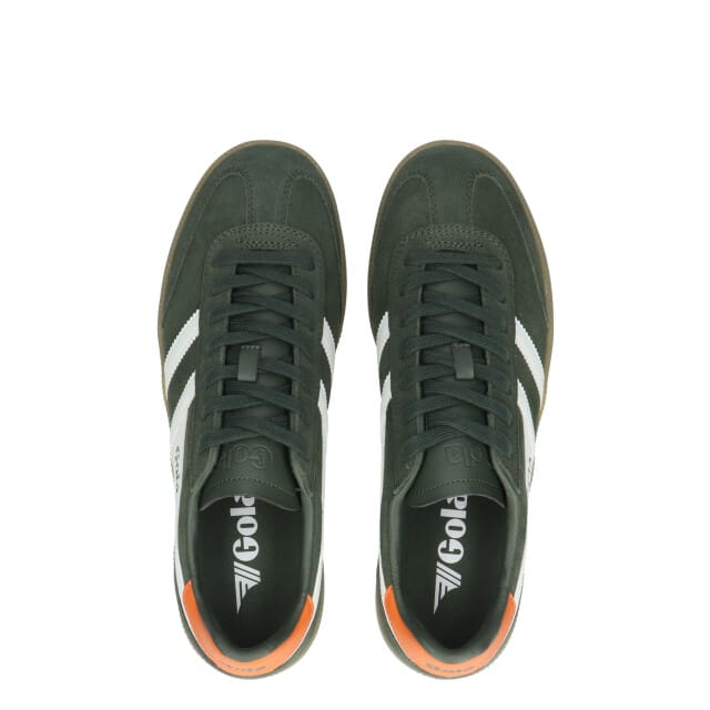 Gola Viper - Herensneaker - Donker-Khaki-Wit-Moody-Orange-Gum