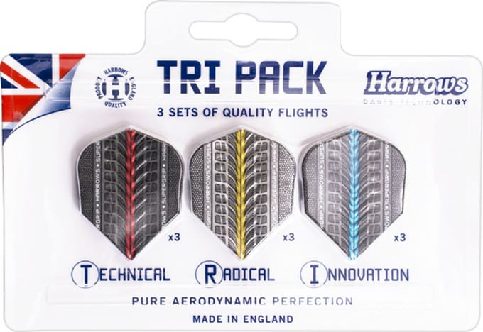 TRI PACK SUPERGRIP - 3 sets flights