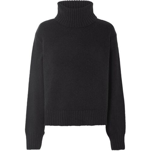 ESMARA Grofgebreide dames trui (Zwart, S (36/38))